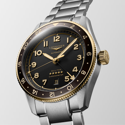 Longines Spirit Zulu Time 42mm L3.812.5.53.6
