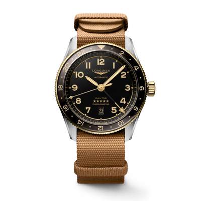 Longines Spirit Zulu Time 42mm L3.812.5.53.9