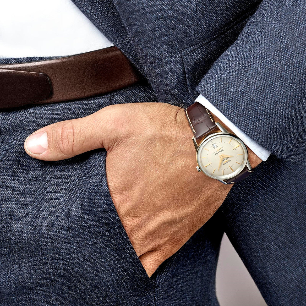 Longines Heritage Flagship 38,5mm L4.795.4.78.2