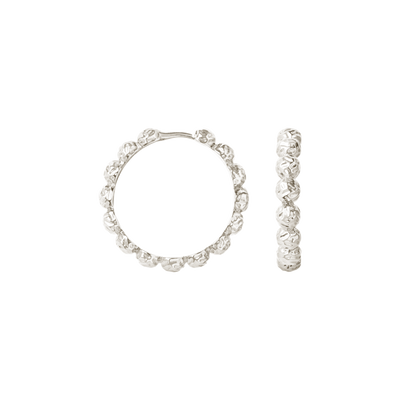 Camile Brinch Large Dots Hoops øreringe LDH