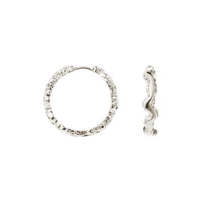 Camille Brinch Small Shiny Hoops øreringe SSSPH