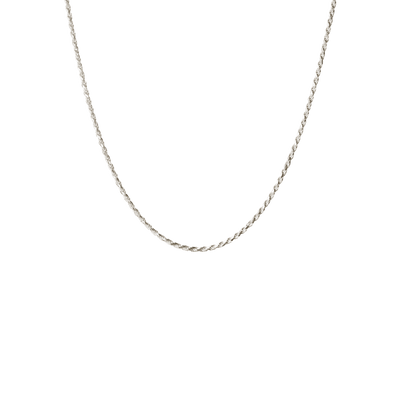 Camille Brinch Large Twisted Sparkly halskæde LTSPN