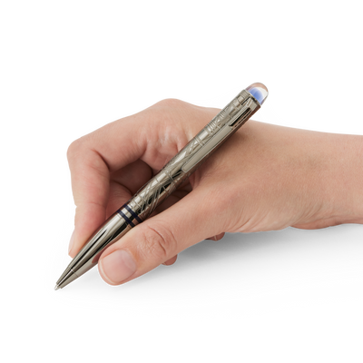 Mont Blanc StarWalker SpaceBlue Metal Ballpoint pen 130221