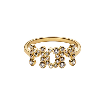 Maria Black Mom Collet ring 500519YG
