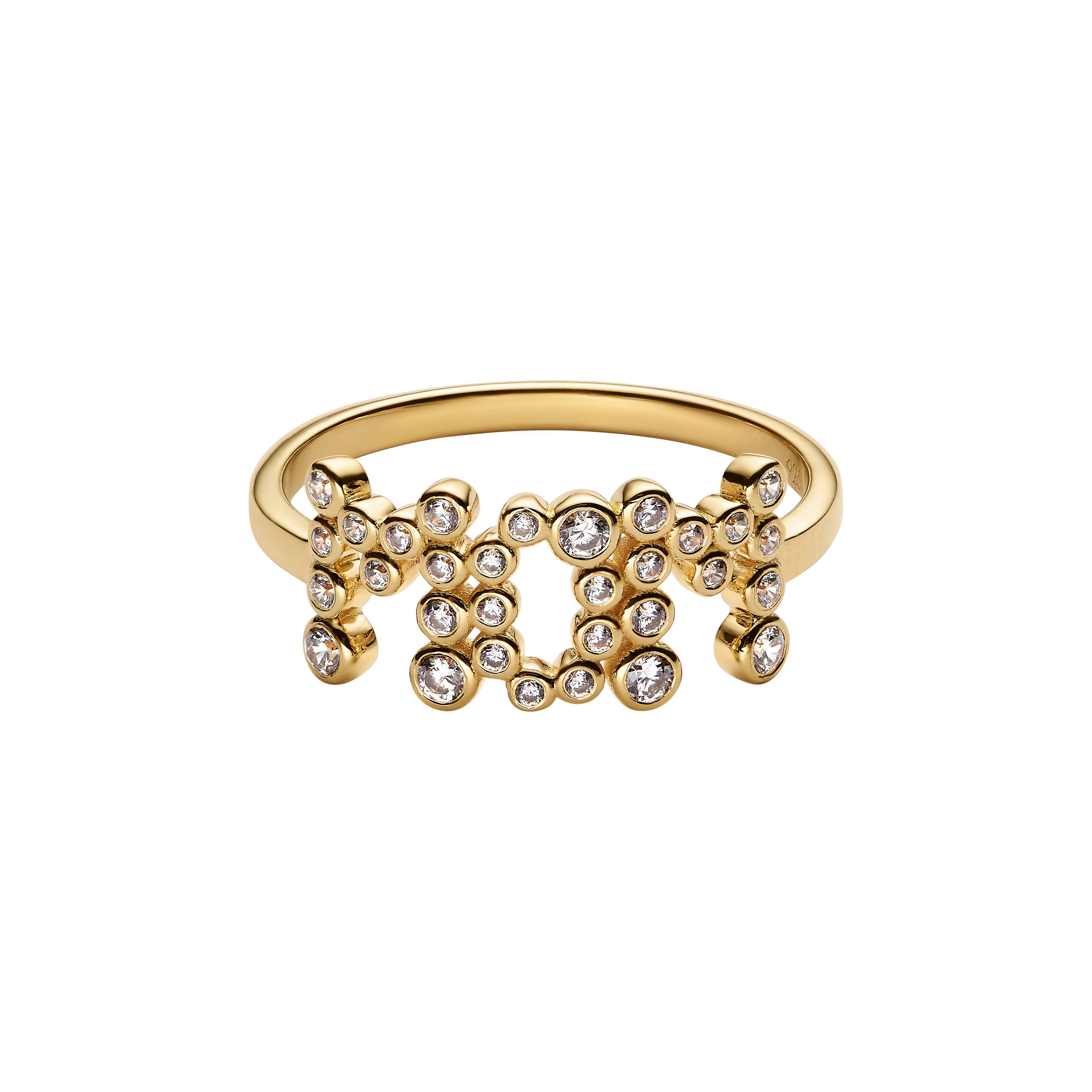 Maria Black Mom Collet ring 500519YG