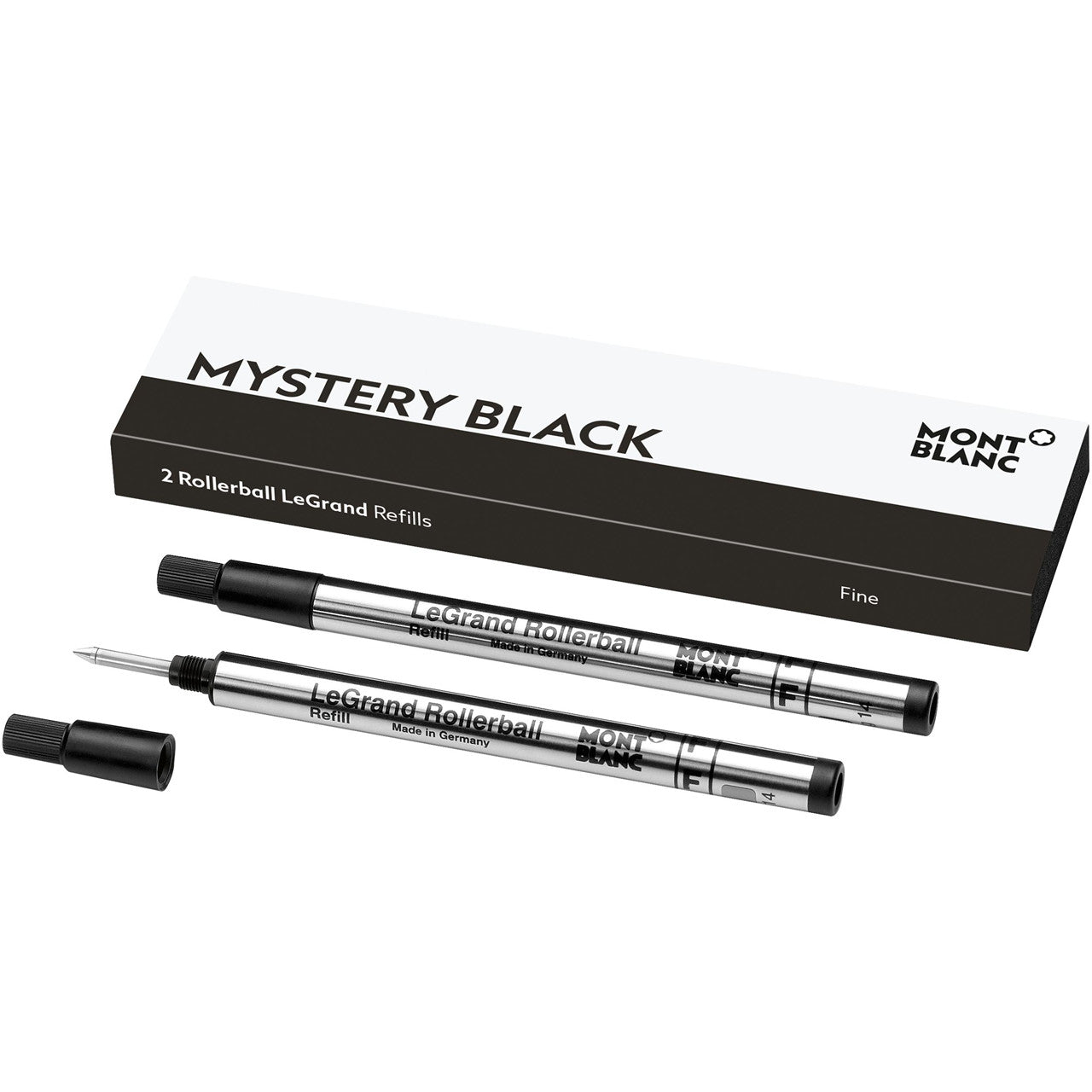 Mont Blanc Mystery Black F refill Le Grand Rollerball 128224