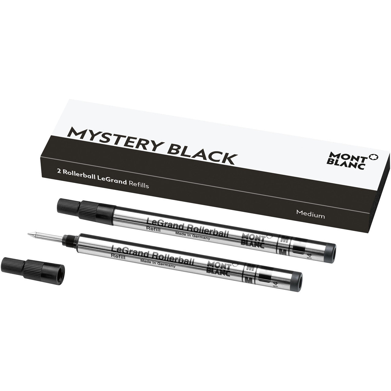 Mont Blanc Mystery Black M refill Le Grand Rollerball 128225
