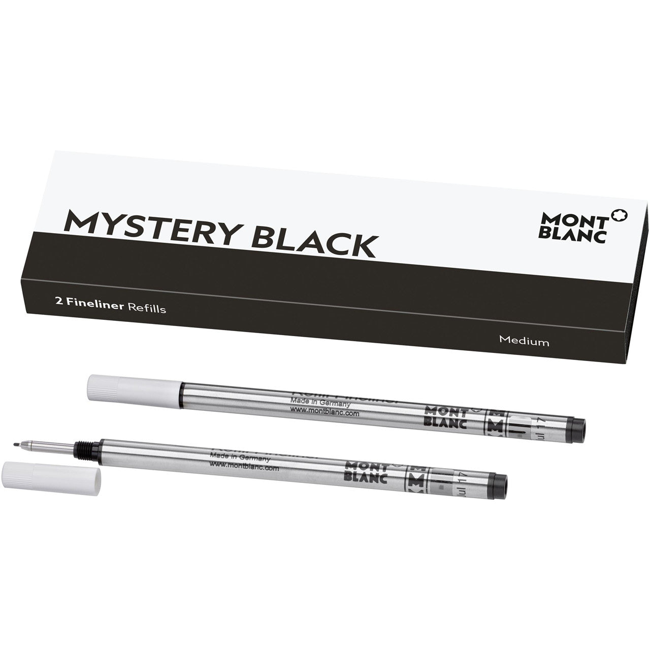 Mont Blanc Mystery Black M refill Fineliner 128246