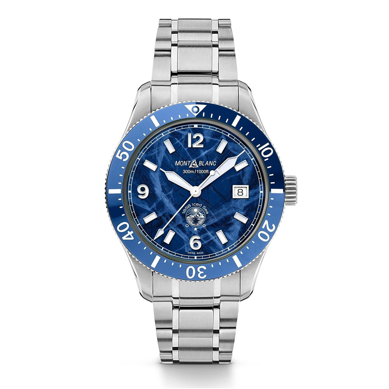 Mont Blanc 1858 Iced Sea Automatic 41mm 129369