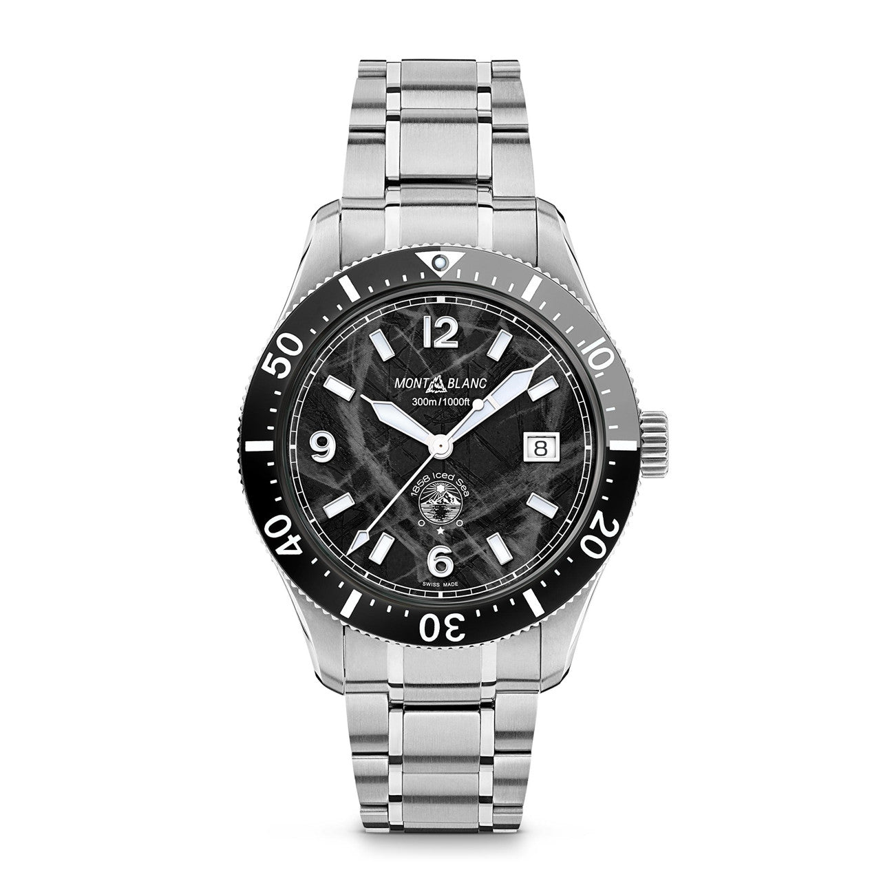 Mont Blanc 1858 Iced Sea Automatic 41mm 129371