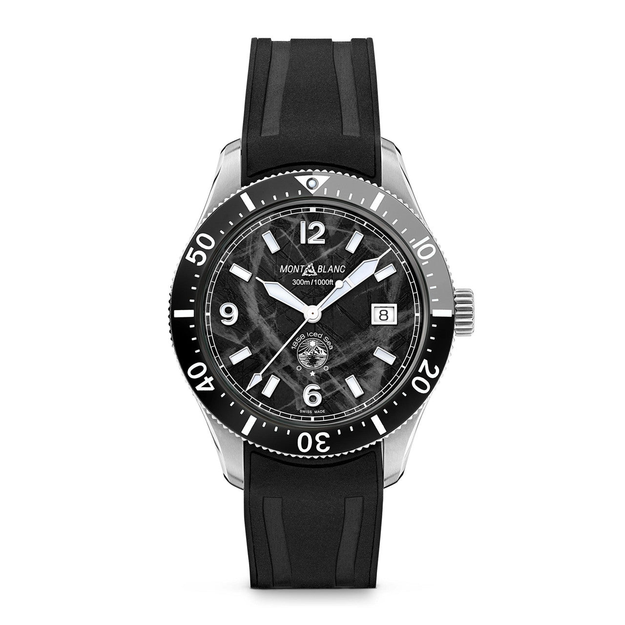 Mont Blanc 1858 Iced Sea Automatic 41mm 129372