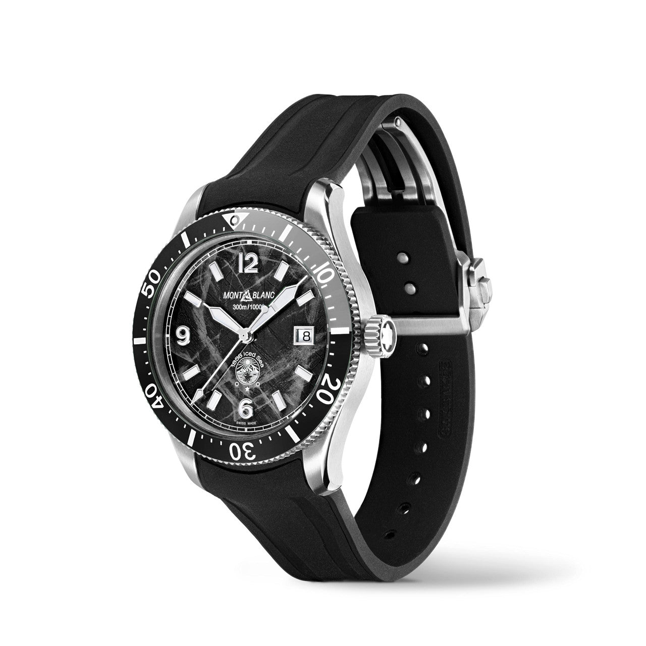 Mont Blanc 1858 Iced Sea Automatic 41mm 129372
