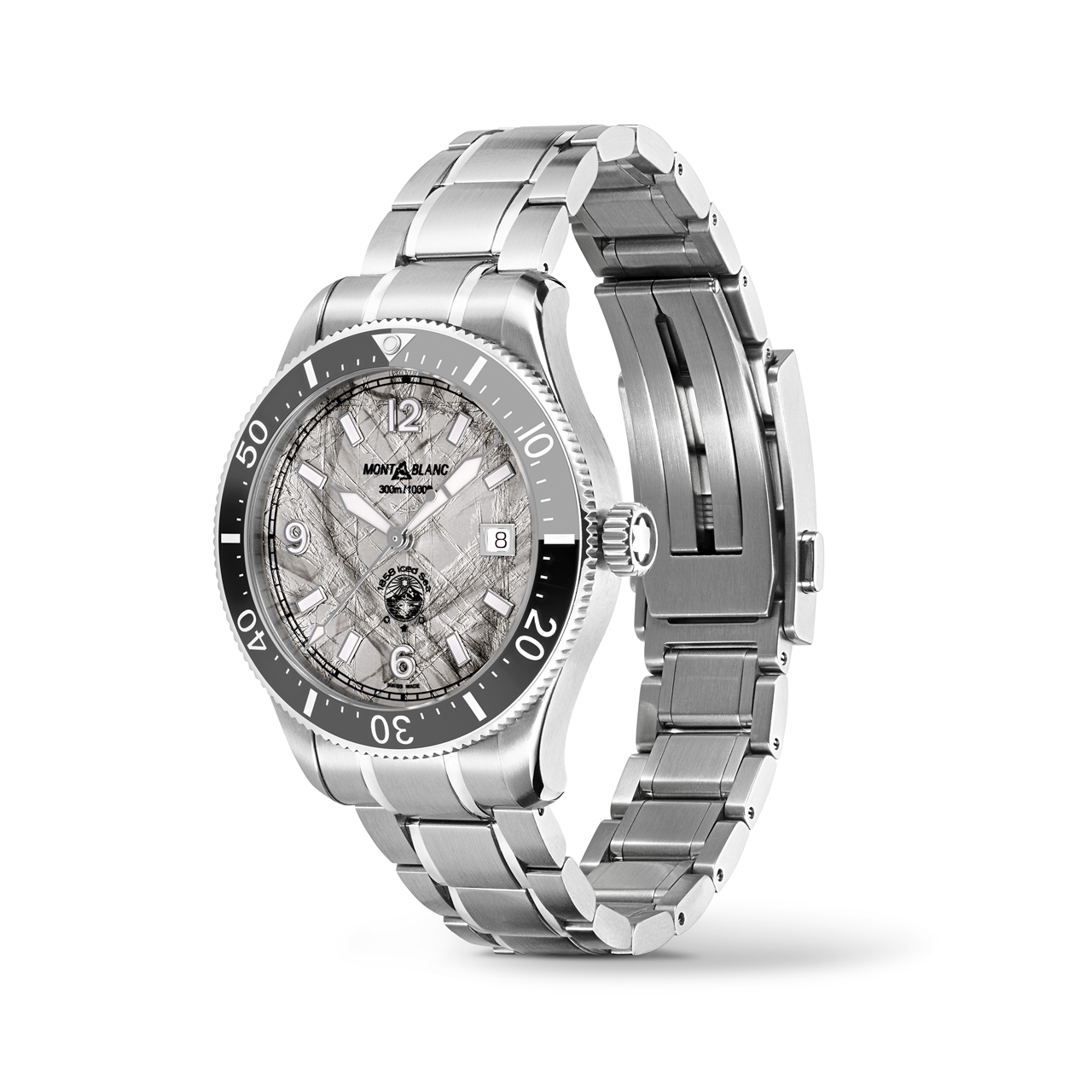 Mont Blanc 1858 Iced Sea Automatic 41mm 130793