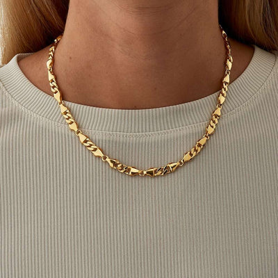 Camille Brinch Medium CB Choker halskæde MCBC-FG