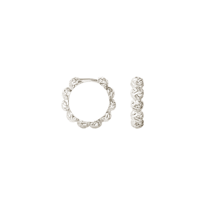 Camille Brinch Medium Dots Hoops øreringe MDH