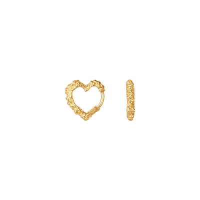 Camille Brinch Mini Heart Crush øreringe MINIHCRH-FG