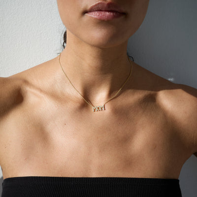 Maria Black Mom Collet halskæde 300553YG