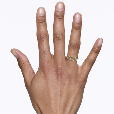 Maria Black Mom Collet ring 500519YG