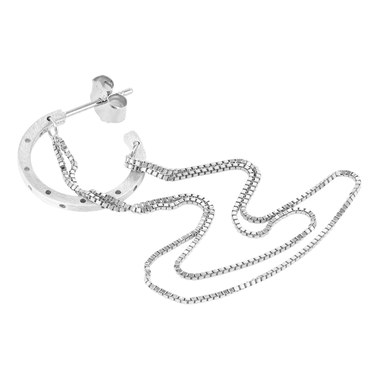 Jane Kønig Orbis Chain Hoop ørering OCH-SS25-S