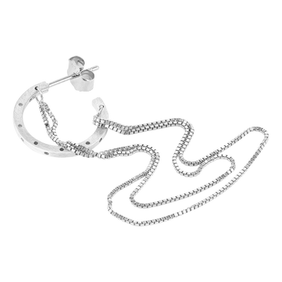 Jane Kønig Orbis Chain Hoop ørering OCH-SS25-S