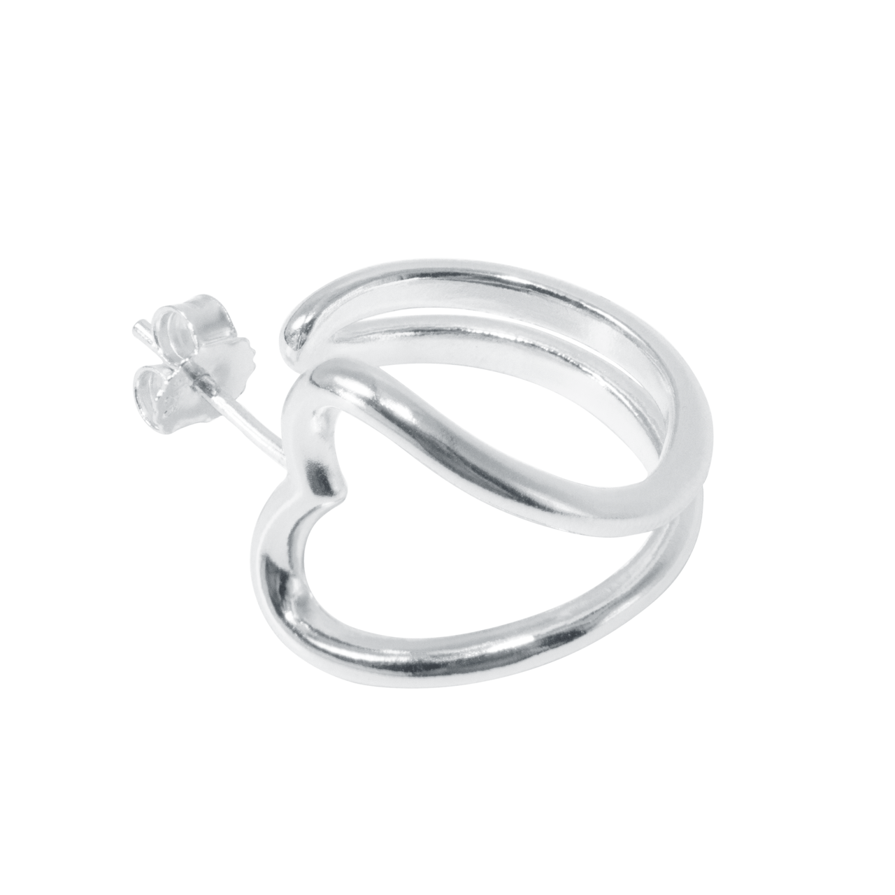 Jane Kønig Open Heart Hoop ørering OHH-AW25-S