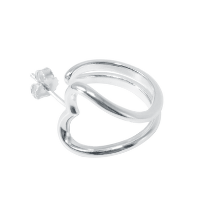 Jane Kønig Open Heart Hoop ørering OHH-AW25-S