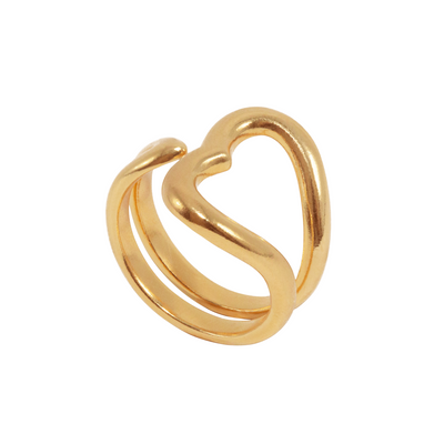 Jane Kønig Open Heart ring OHR-AW25-G