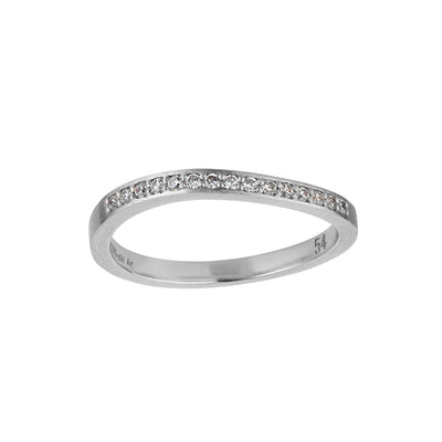 ByBiehl Ocean Flow Sparkle Band ring 5-4203A-R