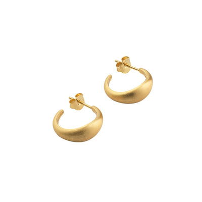ByBiehl Ocean Flow Hoops Small øreringe 4-4201-GP