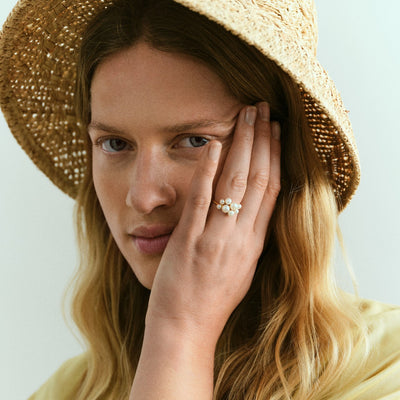 Pernille Corydon Blossom ring R-510-S