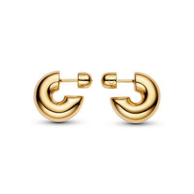 Maria Black Prima Hoop Medium ørering 101139YG-M