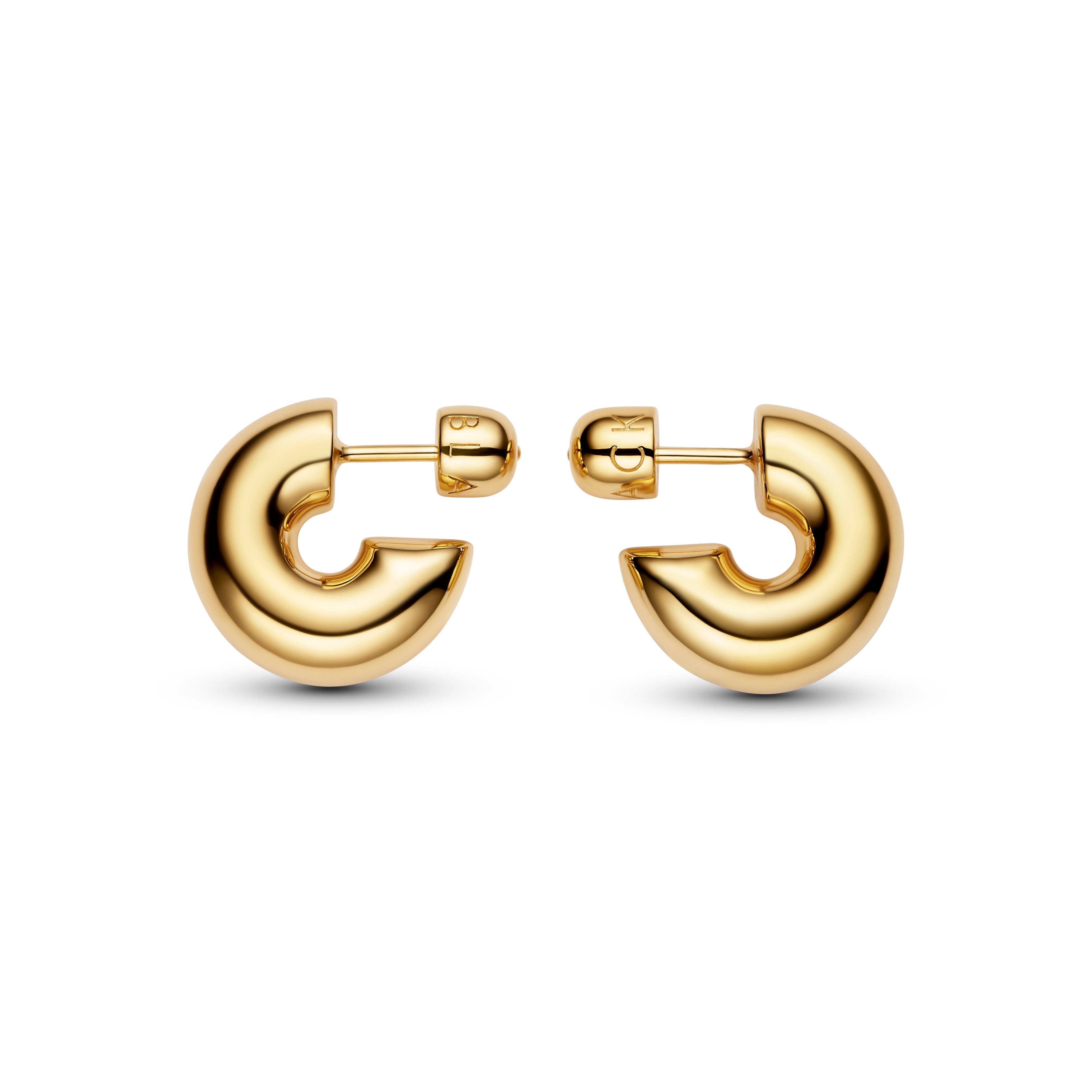 Maria Black Prima Hoop Medium ørering 101139YG-M