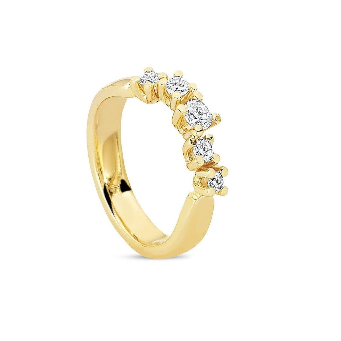Nuran Twist ring 0,55ct R1004 055