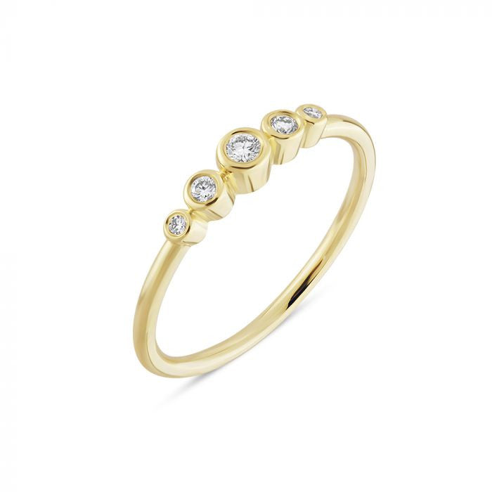 Nuran Tube ring 0,10ct R1061 010