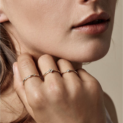 Nuran Zoe ring 0,03ct R2314 003