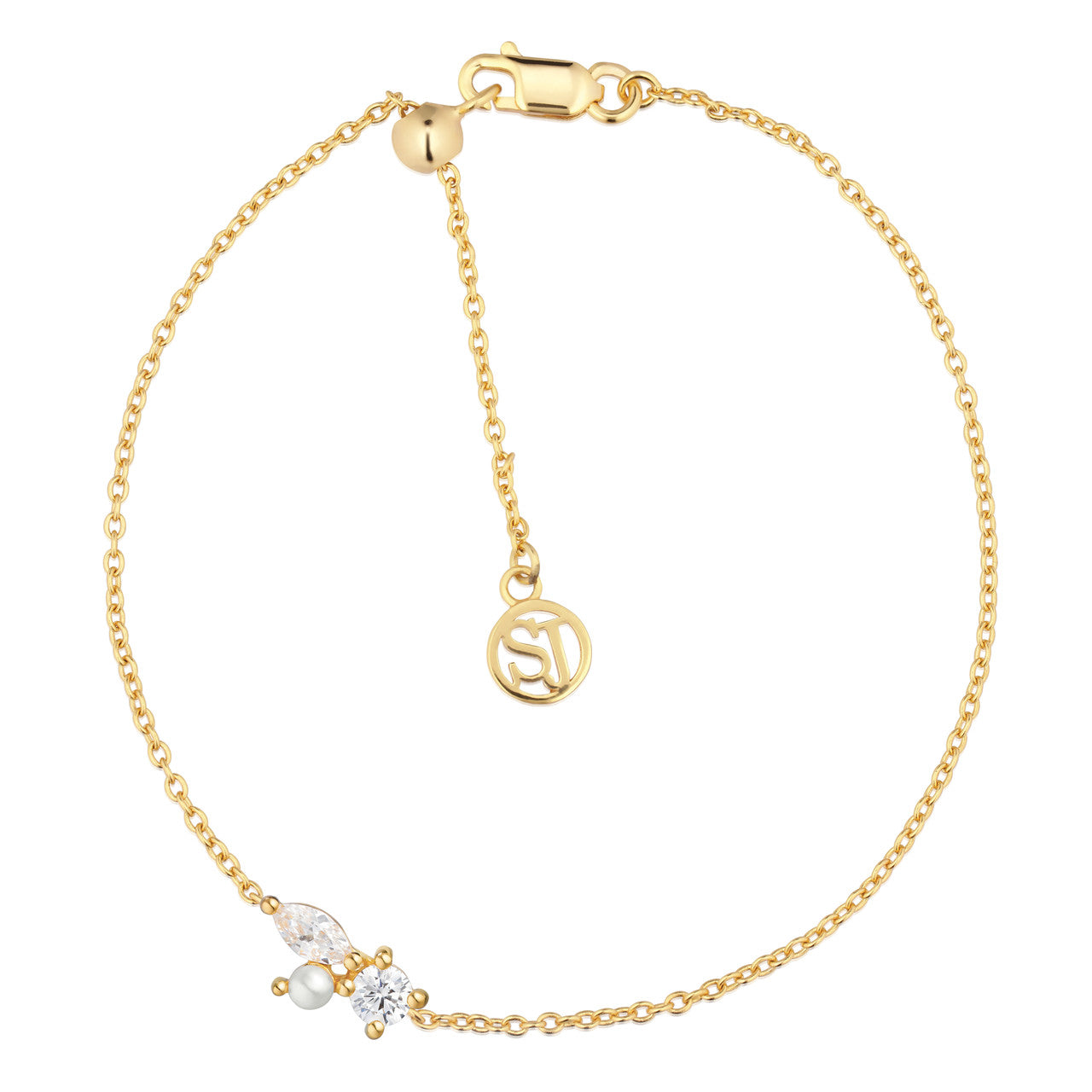 Sif Jakobs Adria Tre armbånd SJ-B12272-PCZ-YG
