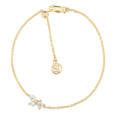 Sif Jakobs Adria Tre armbånd SJ-B12272-PCZ-YG