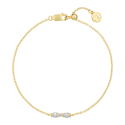 Sif Jakobs Ellera Ovale armbånd SJ-B2418-CZ-YG