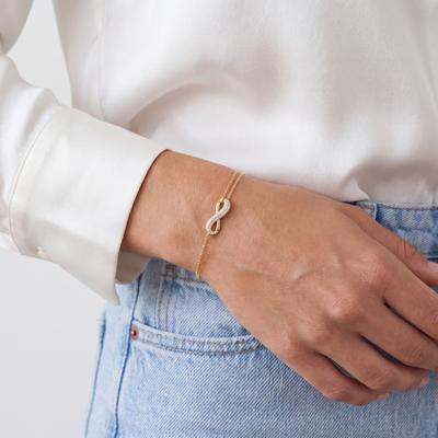 Sif Jakobs Infinito armbånd SJ-B2871-CZ-YG