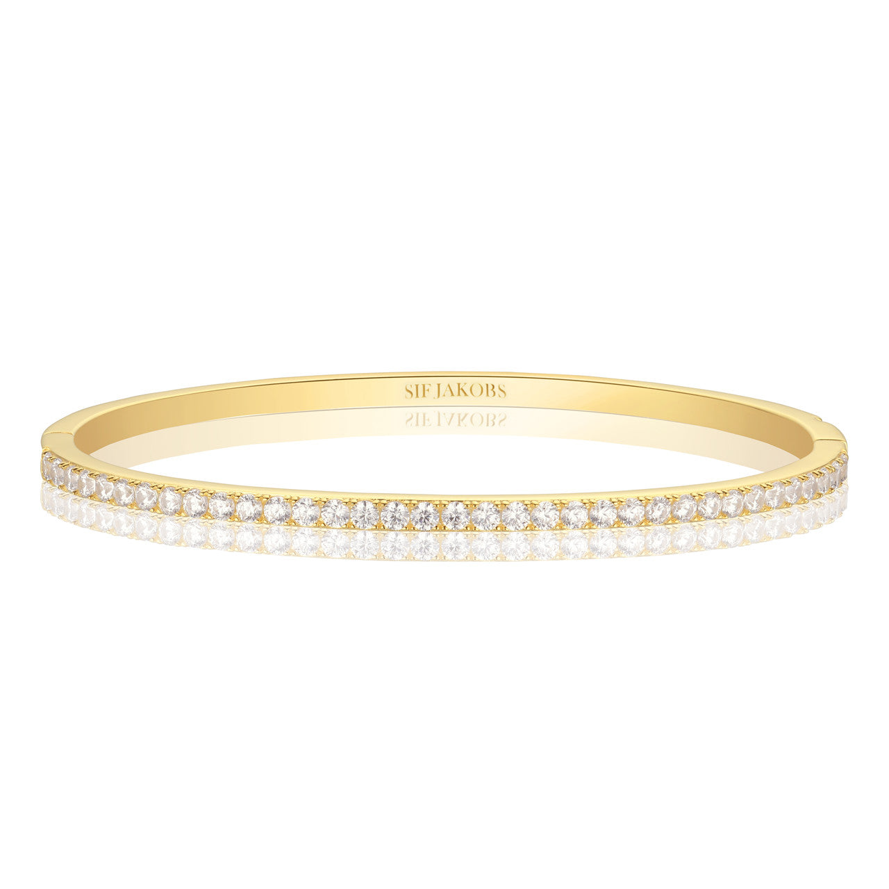 Sif Jakobs Ellisse armring SJ-BG2344-CZ-YG