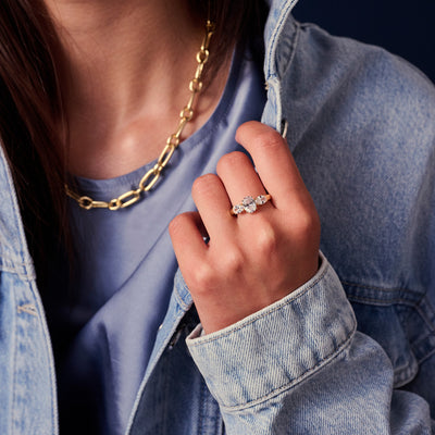 Sif Jakobs Ellisse Tre ring SJ-R2340-CZ