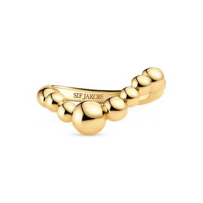 Sif Jakobs Bormio Wave ring SJ-R2589-YG