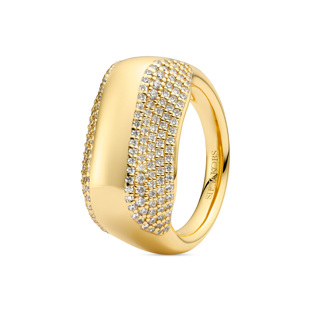 Sif Jakobs Borsa ring SJ-R2621-CZ-YG
