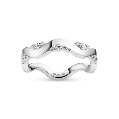 Sif Jakobs Ellera Waves Altro ring SJ-R2762-CZ