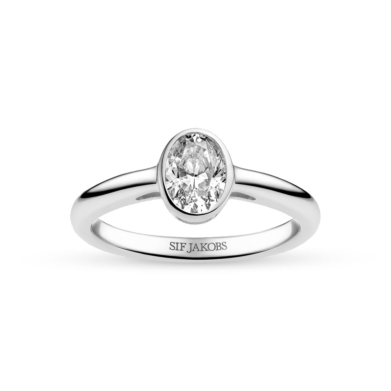 Sif Jakobs Sardinien Ovale Piccolo ring SJ-R2795-CZ