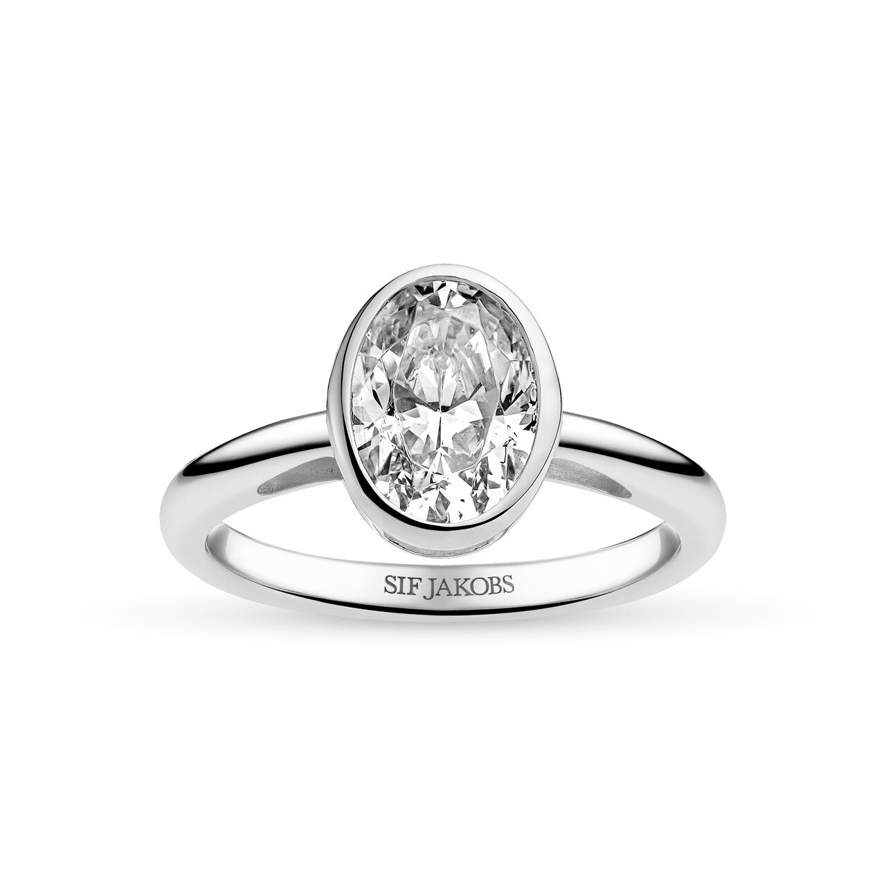 Sif Jakobs Sardinien Ovale ring SJ-R2796-CZ
