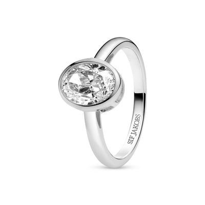 Sif Jakobs Sardinien Ovale ring SJ-R2796-CZ