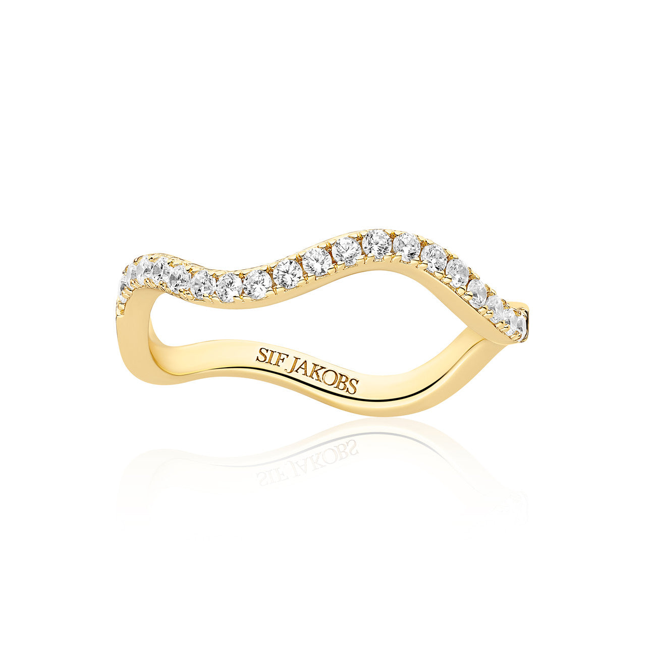 Sif Jakobs Ellera Waves ring SJ-R3869-CZ-YG
