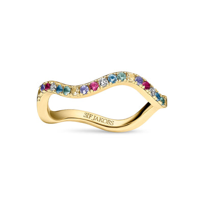 Sif Jakobs Ellera Waves ring SJ-R3869-XCZ-YG