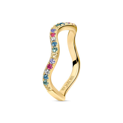Sif Jakobs Ellera Waves ring SJ-R3869-XCZ-YG